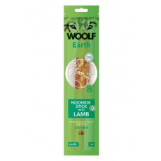 WOOLF pochoutka Earth NOOHIDE XL Stick with Lamb 85g WOOLF pochoutka Earth NOOHIDE XL Stick with Lamb 85g