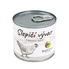 BOHEMIA Vývar Slepičí s kousky masa 140ml BOHEMIA Vývar Slepičí s kousky masa 140ml