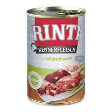 Rinti Dog Kennerfleisch konzerva Adult divočák 400g