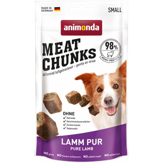 ANIMONDA Meat Chunks Lamb  - pamlsek pro psa - 60g