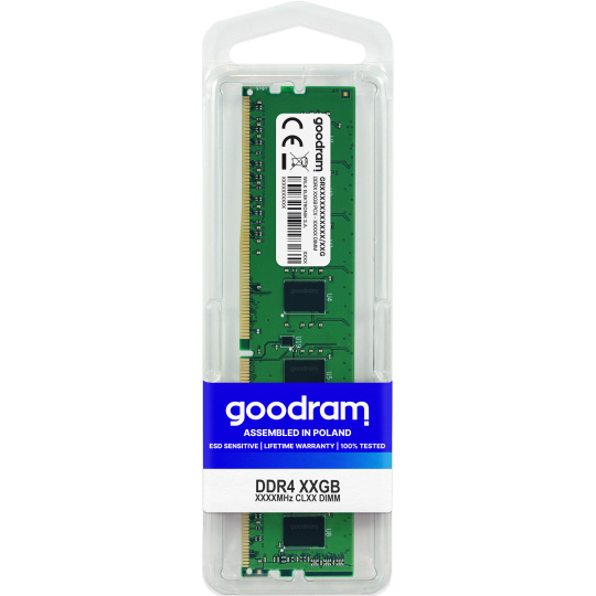 Goodram GR3200D464L22S/16G paměťový modul 16 GB 1 x 16 GB DDR4 3200 MHz