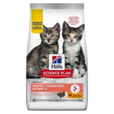 Hill's Fel. SP+AB Perfect Dig Kitten Chick Rice 1,5kg Hill's Fel. SP+AB Perfect Dig Kitten Chick Rice 1,5kg