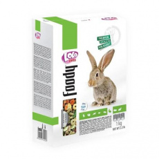 LOLO Foody kompletní krmivo pro králíky 1000 g krabička LOLO Foody kompletní krmivo pro králíky 1000 g krabička