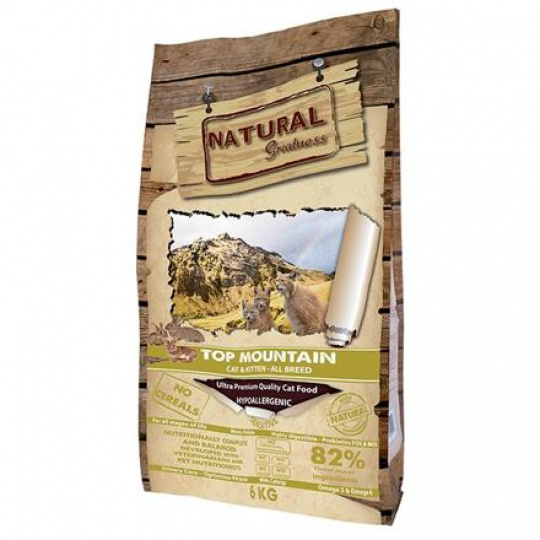 Natural Greatness Top Mountain Cat Recipe /králík/ 600 g Natural Greatness Top Mountain Cat Recipe /králík/ 600 g