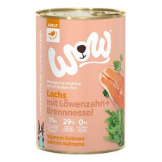 WOW konzerva Losos s rajčaty Adult 400g WOW konzerva Losos s rajčaty Adult 400g