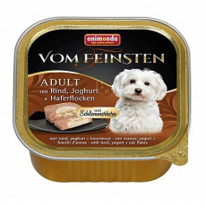 V.Feinsten CORE hovězí, jogurt + vločky pro psy 150g V.Feinsten CORE hovězí, jogurt + vločky pro psy 150g