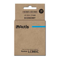 Actis KB-985C inkoust (náhrada za Brother LC985C; standardní; 19,5 ml; modrý)