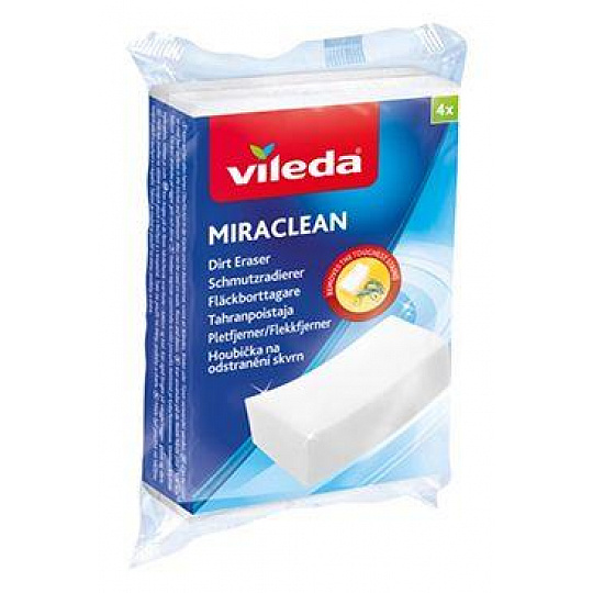 Vileda Miraclean houbička 4ks Vileda Miraclean houbička 4ks