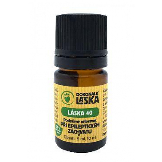 LÁSKA 40 Při epileptickém záchvatu 5ml