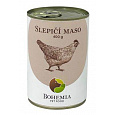 BOHEMIA MASO Slepičí ve vlastní šťávě 400g