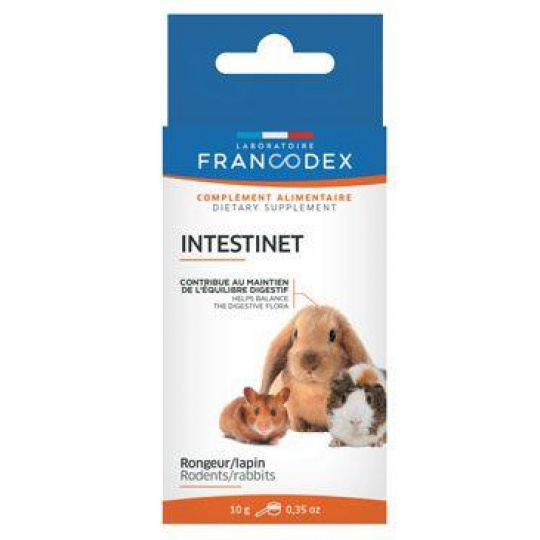 Francodex Intestinet pro hlodavce a králíky 10g Francodex Intestinet pro hlodavce a králíky 10g