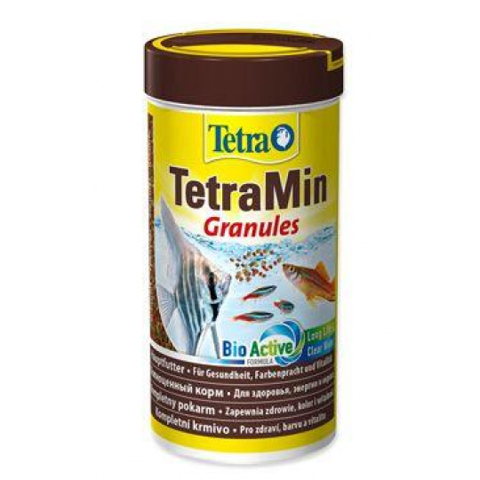 Krmivo pro akvarijní ryby Tetra Min Granules 250ml