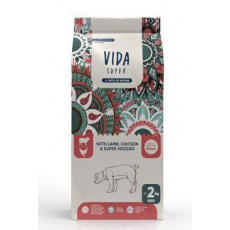 Kraftia VIDA SUPER DOG Adult M/L Lamb & Chicken 2kg Kraftia VIDA SUPER DOG Adult M/L Lamb & Chicken 2kg