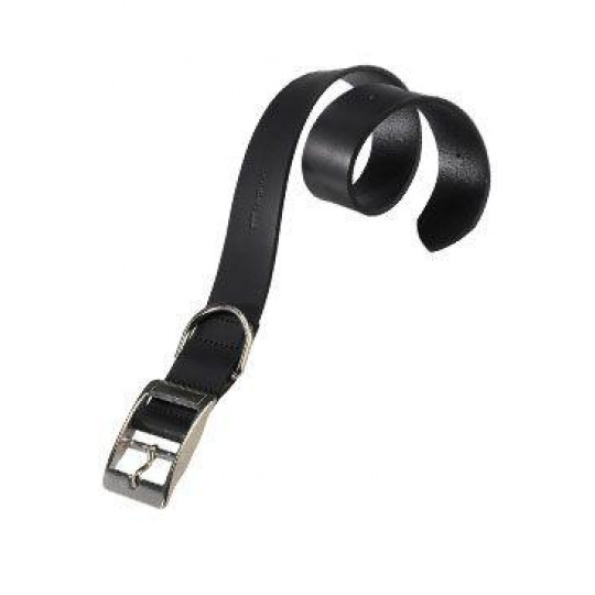 Obojek kožený NATURAL C 27cm x 10mm, černý FP 1ks Obojek kožený NATURAL C 27cm x 10mm, černý FP 1ks