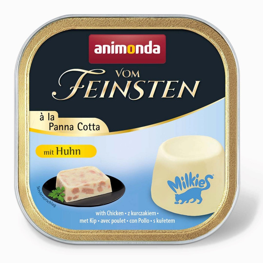 ANIMONDA Vom Feinsten Panna Cotta Chicken - mokré krmivo pro kočky - 100 g