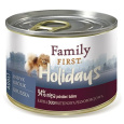 FAMILY FIRST Small Breeds Turkey, rabbit, pear - Mokré krmivo pro psy - 200 g