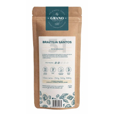 Grano Tostado Brazylia Santos Kávová zrna pro espresso 500 g