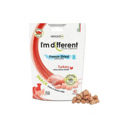I´M DIFFERENT SNACK krůta - mrazem sušený pamlsek, 40 g I´M DIFFERENT SNACK krůta - mrazem sušený pamlsek, 40 g