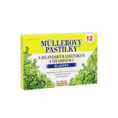 Dr.Muller Pastilky s Islandským lišejníkem 12ks