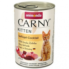 ANIMONDA konzerva CARNY Kitten - drůbeží koktejl 400g ANIMONDA konzerva CARNY Kitten - drůbeží koktejl 400g