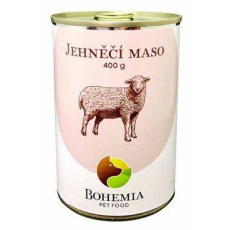 BOHEMIA MASO Jehněčí ve vlastní šťávě 400g BOHEMIA MASO Jehněčí ve vlastní šťávě 400g