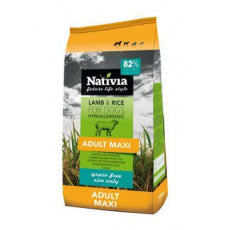 Nativia Dog Adult Maxi Lamb&Rice 15kg Nativia Dog Adult Maxi Lamb&Rice 15kg