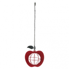 Krmítko na lojovou kouli - jablko, 12x35cm