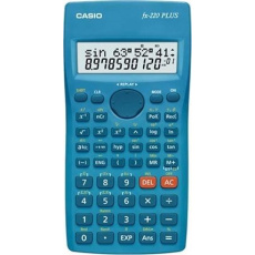 CASIO VĚDECKÁ KALKULAČKA FX-220PLUS-2 MODRÁ, 12MÍSTNÝ DISPLEJ