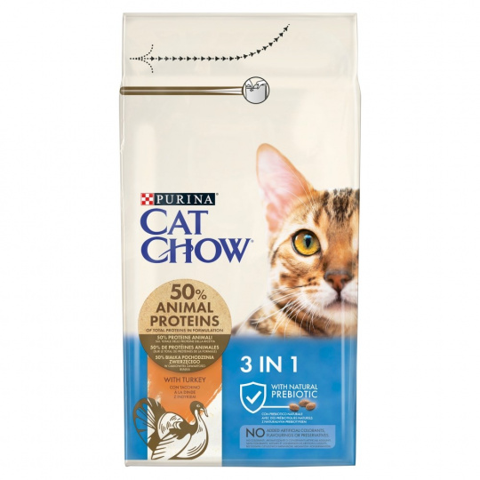 Purina CAT CHOW suché krmivo pro kočky 1,5 kg Adult Turecko