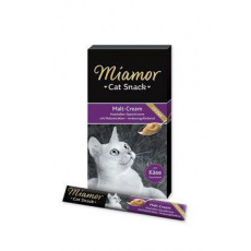 Miamor Cat Krém Malt Sýr 6x15g Miamor Cat Krém Malt Sýr 6x15g
