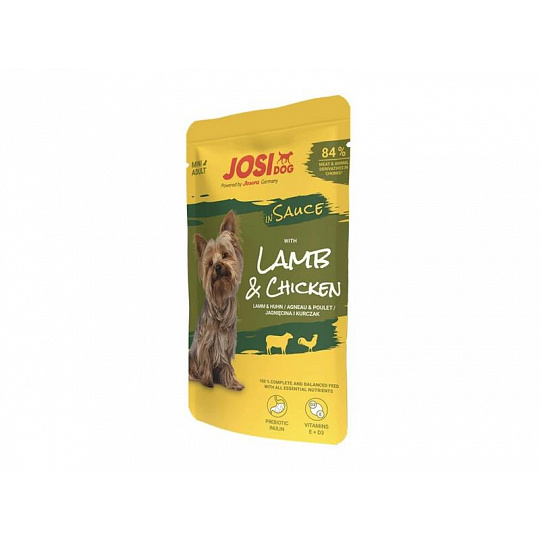 JosiDog pamlsok Dog Lamb&Chicken in Sauce 100 g