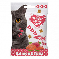 Pamlsok DUVO+ Tender Loving Care Soft cat snack losos & tuniak 50 g