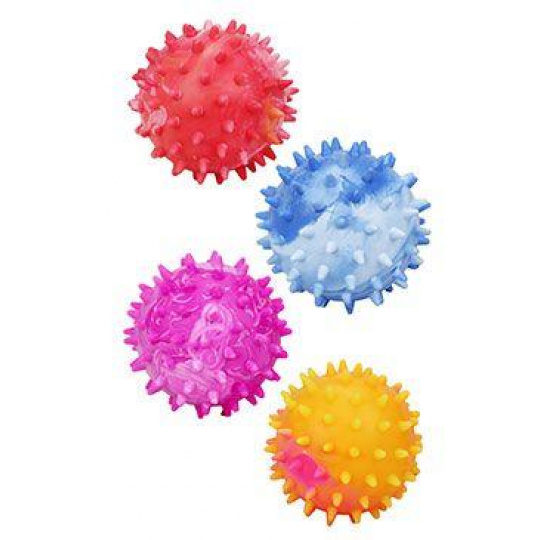 Hračka pes Míč s bodlinami plovací Vanil. 4,5cm SP