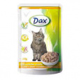 DAX kapsička pre mačky Kura100g