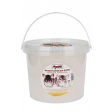 Apetit koupací písek pro činčily 4kg kbelík
