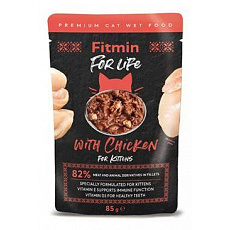 Fitmin FL cat kapsa Kitten Kuřecí 85g Fitmin FL cat kapsa Kitten Kuřecí 85g