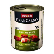 Animonda pes GRANCARNO konz. ADULT králík/bylinky 800g