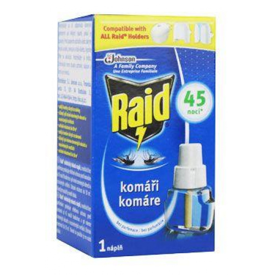 Raid tekutá náplň do elektr.odpařovače 45nocí,27ml