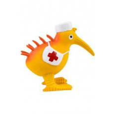 Hračka pes NURSE latex,pískací,oranžová 13cm Kiwi Hračka pes NURSE latex,pískací,oranžová 13cm Kiwi