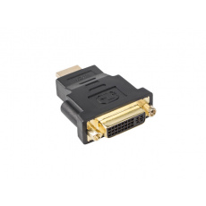 Lanberg AD-0014-BK cable gender changer HDMI DVI-D (F) (24 + 5) Černá