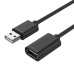 UNITEK Y-C450GBK USB kabel 2 m USB 2.0 USB A Černá