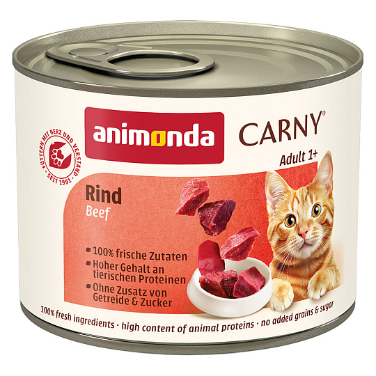 ANIMONDA konzerva CARNY Adult - hovězí 200g