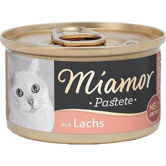 MIAMOR Pastete Salmon - mokré krmivo pro kočky - 85g