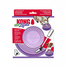 Hračka Kong Dog Licks Spinz  otočná olizovacia podložka S PP- polypropylene