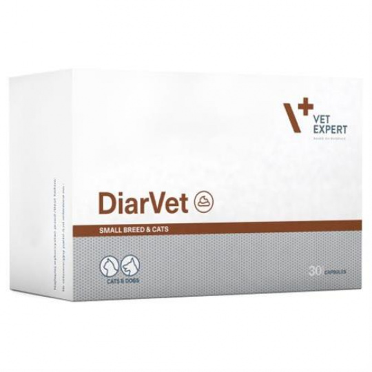 VetExpert DiarVet Small Breed&Cats 30cps (Twist off)