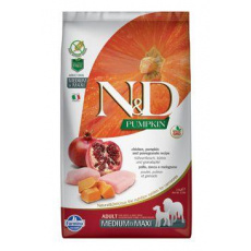 N&D Pumpkin DOG Adult M/L Chicken&Pomegranate 12kg