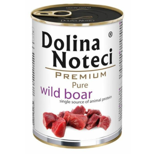 Dolina Noteci Premium Pure bohaté na zvěřinu - mokré krmivo pro psy - 400g