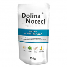 Dolina Noteci Premium bohaté na pstruhy - mokré krmivo pro psy - 150g