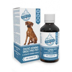 Čistič očního okolí pro psy TOPVET 50ml Čistič očního okolí pro psy TOPVET 50ml