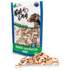 KIDDOG MINI králičí sendvič 80 g KIDDOG MINI králičí sendvič 80 g